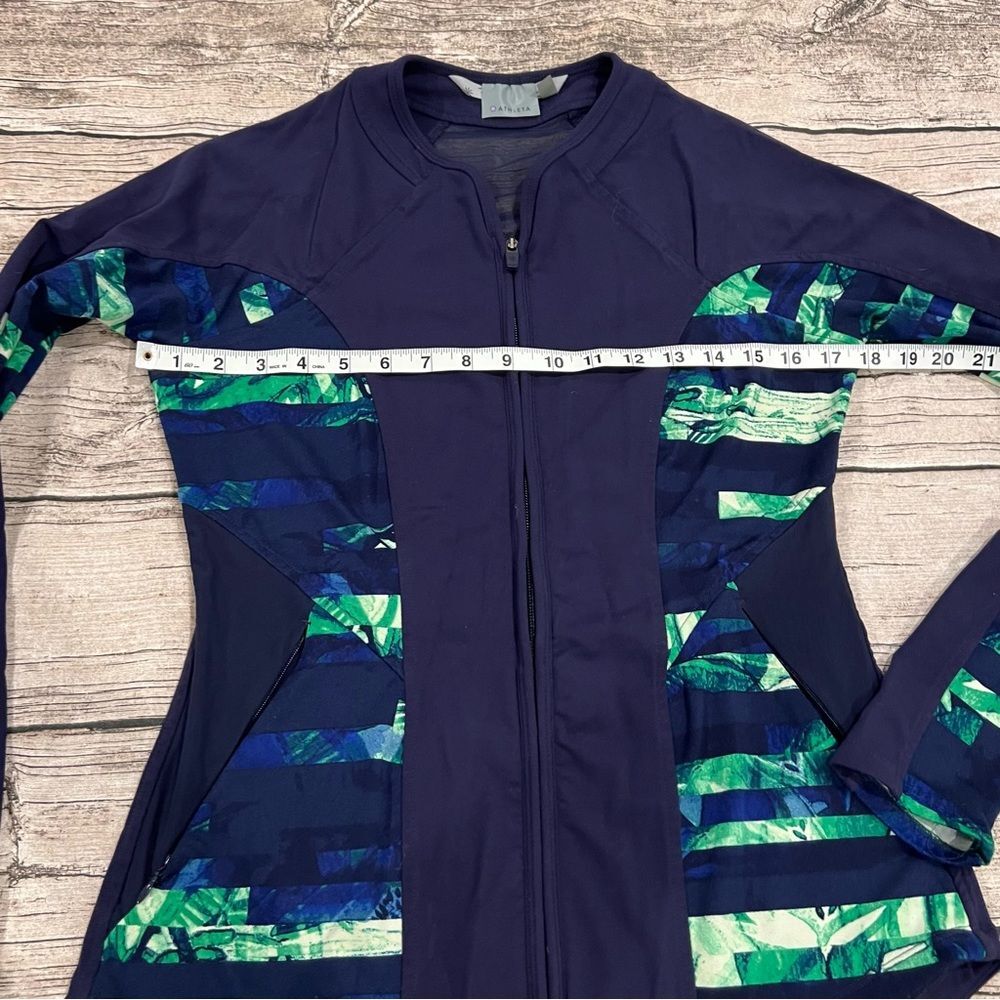 Athleta Workout Full Zip Jacket With Mesh Panels Size Small - Picture 8 of 12